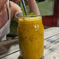 Passion fruit juice at Royal Tasty Cafe in Dambulla