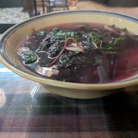 Soup at Vườn chay Quin's Garden in Dong Ha