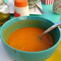 Lunch Menu at Vitaminica Portena in Valparaiso