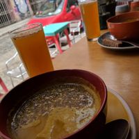 Soup at Vitaminica Portena in Valparaiso