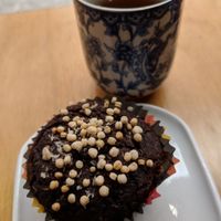 Brownie at Vitaminica Portena in Valparaiso