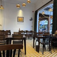 Inside  at Tịnh Tâm Vegan in Hue