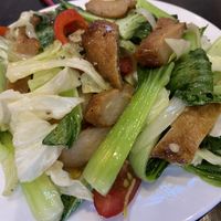 Vegan chicken noodles  at Tịnh Tâm Vegan in Hue