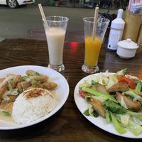 Table  at Tịnh Tâm Vegan in Hue
