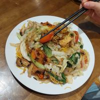 Mi xao rau at Tịnh Tâm Vegan in Hue