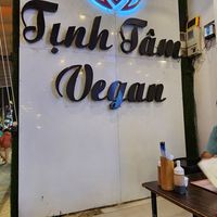 Definitely a delicious vegan Vietnamese restaurant at Tịnh Tâm Vegan in Hue