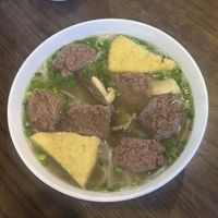 vegan Bun Bò Huẽ in Huẽ  at Tịnh Tâm Vegan in Hue