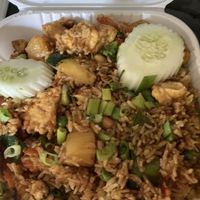 Vegan Pineapple Fried Rice at Spice and Dice in Towson