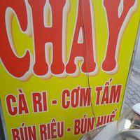 Sign outside at Hana quán chay in Ho Chi Minh City