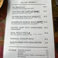 Menu  at Spring Hill - 스프링힐 in Busan