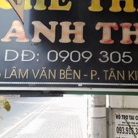 Look out for this sign. She sublets from them at Hu Tiệu Chay in Ho Chi Minh City