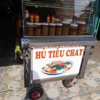 Her sign outside at Hu Tiệu Chay in Ho Chi Minh City