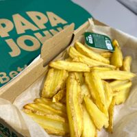 French fries with garlic sauce at Papa John's  in Oviedo