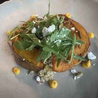 Roast pumpkinn  at Donna  in Gianyar