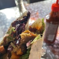 Seitan Dürüm  at Kreuzberg Berliner Streetfood in Nuremberg