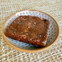 Raw brownie   at lentulus in Mallorca