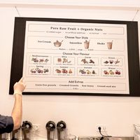 Beautifully made menu 🌈  at lentulus in Mallorca