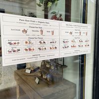 Menu/selections  at lentulus in Mallorca