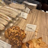 Sold out vegan pastriess  at La Terrazza di Esselunga in Rome