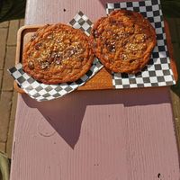 Vegan chocolate chip miso cookie (very good) at Fufu Coffee Studio  in Utrecht