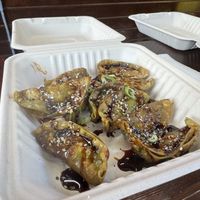 Dumplings  at Ōbako - Kiosko #40 in Luquillo