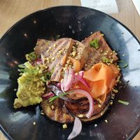 Vegan bowl at Orani Food Café Restaurant in Dublin