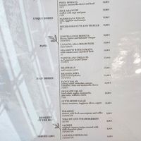 Menu available at 21/03/2025 at Museo Enzo Ferrari Bistrot in Modena