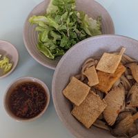 Only pic I took because I was so busy eating delicious food  at Chay An Nhiên-Vegan Food in Hoi An