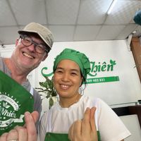 Next level cooking class!  at Chay An Nhiên-Vegan Food in Hoi An
