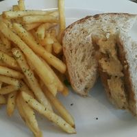 Tuna sandwich at Grasshopper - College St in Toronto