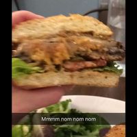 Om nom nom at Grasshopper - College St in Toronto