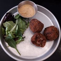 rice poppers  at Grasshopper - College St in Toronto