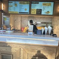 Inside  at Friteshuys in Amsterdam