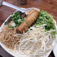 Vermicelli yum yum bowl  at Blossom Vegan Restaurant in Pleasanton