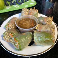 Loved the Spring Rolls 😛 Very Tasty   at Blossom Vegan Restaurant in Pleasanton