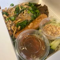 Yum yum vermicelli  at Blossom Vegan Restaurant in Pleasanton