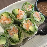 Fresh rolls  at Blossom Vegan Restaurant in Pleasanton