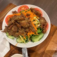 Lemongrass soy chicken at Blossom Vegan Restaurant in Pleasanton