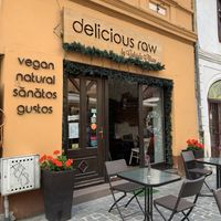 😕  at Delicious Raw by Gabriela Oltean in Brasov
