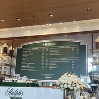 Menu  at Ralph's Coffee - Marina Bay Sands  in Central Singapore