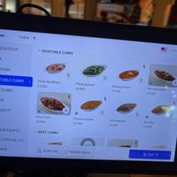 Vegetable curry  at Royal India Seomyeon in Busan