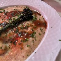 dirty polenta  at Daimant Saint-Honoré in Paris