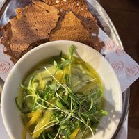 BROCCOLI GUACAMOLE  at Daimant Saint-Honoré in Paris