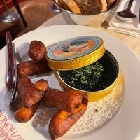 Caviar de algas at Daimant Saint-Honoré in Paris