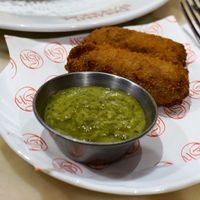 Croquettes cochonnes at Daimant Saint-Honoré in Paris