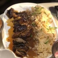 Brochette de champignons   at Daimant Saint-Honoré in Paris