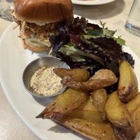 Tofu Burger  at Daimant Saint-Honoré in Paris