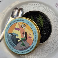 Caviar at Daimant Saint-Honoré in Paris