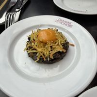 Potato tartare  at Daimant Saint-Honoré in Paris