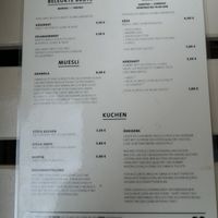 Speisekarte at tanteleuk in Dresden